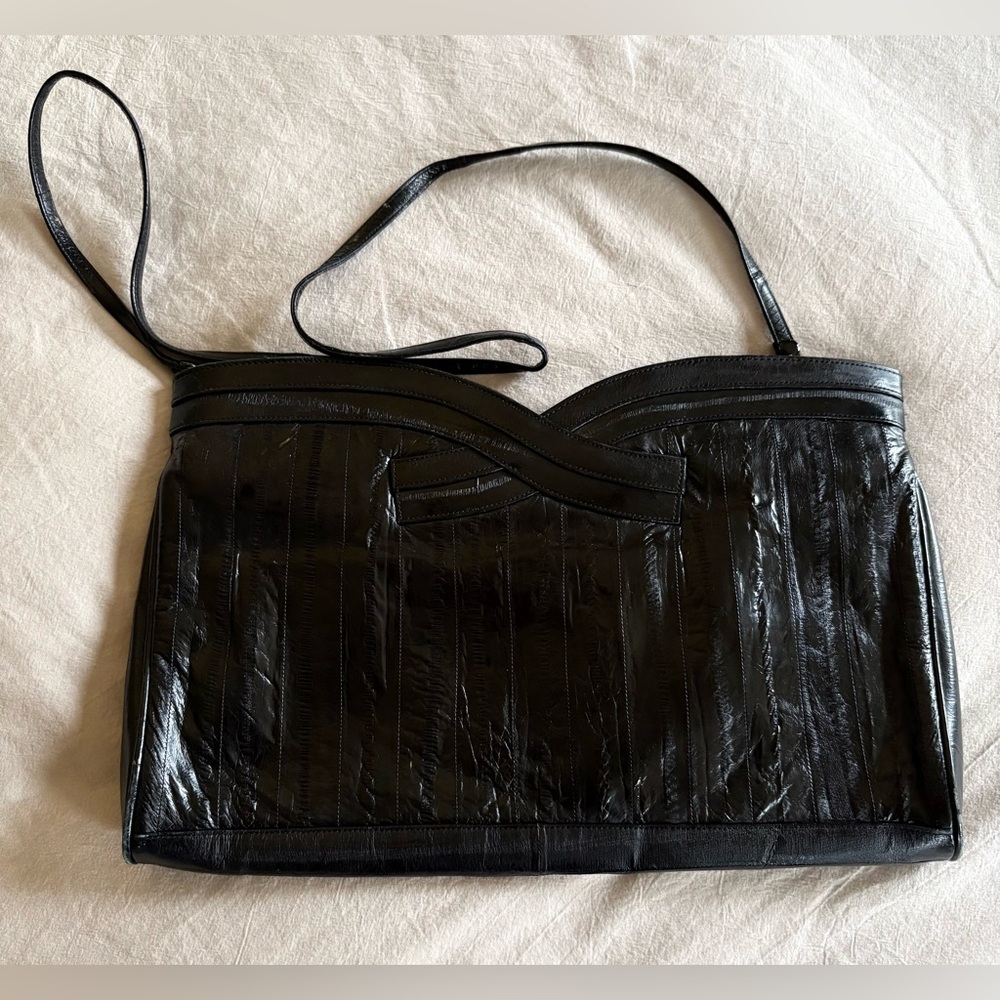 Vintage Eel skin clutch